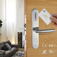Cerradura Electrónica para Puerta de Hotel HUNE, Impermeable, con Tarjeta Electrónica, Sistema de Gestión Inteligente con Software RFID para Hoteles