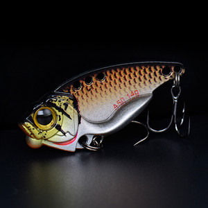 YOUME di Alta Qualità Manovella In Metallo di Vibrazione Esche Da Pesca VIB Richiamo Affondamento Artificiale Vibratore Basso Esche