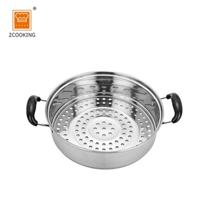 Vaporizador <span class=keywords><strong>de</strong></span> alimentos <span class=keywords><strong>de</strong></span> <span class=keywords><strong>acero</strong></span> <span class=keywords><strong>inoxidable</strong></span> con olla <span class=keywords><strong>de</strong></span> cocina para acampar <span class=keywords><strong>de</strong></span> 36cm - Product Image 4