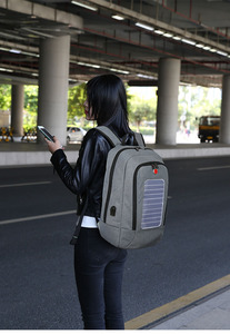 Vendita calda 2020 nuova borsa zaino intelligente porta caricatore USB borsa da viaggio all'aperto zaino solare antifurto personalizzato - Product Image 5