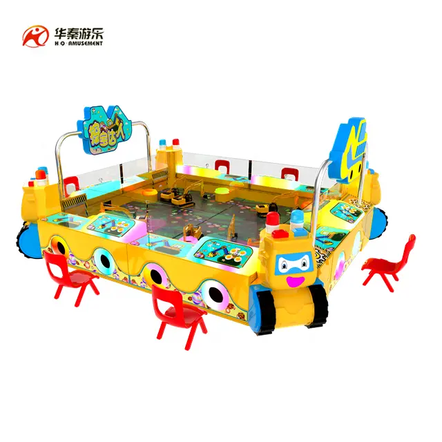 Arcade Games Machine Kids Excavator Engineering Vehicles Inertial Car Toys