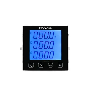 Tuya — compteur de puissance électrique multiphase LCD, à basse tension numérique, multifonctionnel, bouton rs232 modbus