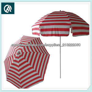 2013 venta caliente <span class=keywords><strong>mercado</strong></span> de <span class=keywords><strong>la</strong></span> raya roja americana <span class=keywords><strong>playa</strong></span> de paraguas - Product Image 1