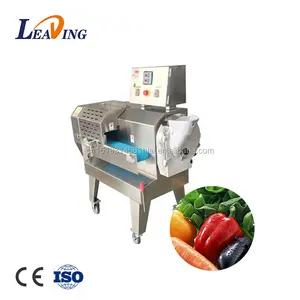 Fruit and vegetable slice machine leaf vegetable lettuce cutting machine Eggplant cutting machine