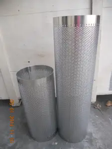 Small diameter and small hole size perforated pipe / Perforated steel pipe
