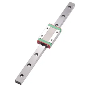 Wholesale linear guide 800mm-cnc parts MGN7 MGN12 MGN15 MGN9 100mm to 800mm miniature linear rail slide 1pcMGN linear guide+MGN carriage mini linear guide