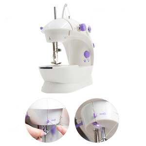 Machine à coudre électrique portable mini pour usage domestique et industriel, kit <span class=keywords><strong>de</strong></span> broderie manuel avec moteur, table incluse - Product Image 4