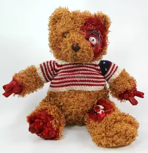 2021 Đảng City Halloween Brown Undead Bear Đẫm Máu Đáng Sợ Teddy Bear Đáng Sợ Zombie Bear