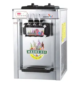 Commercial 22L 3 flavor soft ice cream machine soft ice cream machine price