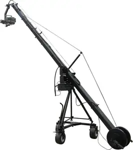 Light Heavy Aluminum Titanium Alloy Camera Jib Crane For Jimmy Jib 3m/5m/6m/8m/10m With Tripod