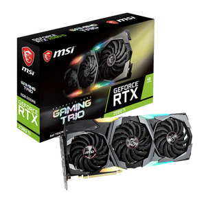 <span class=keywords><strong>MSI</strong></span> Geforce RTX 2080TI GAMING TRIO Tarjeta gráfica usada con memoria GDDR6 de 11GB Tarjeta de video de velocidad de memoria de 14 Gbps - Product Image 1