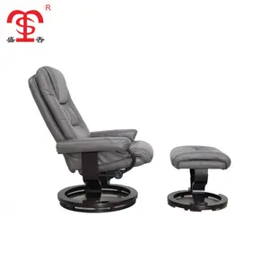 Silla reclinable con otomana, estilo europeo, sala de estar, relax