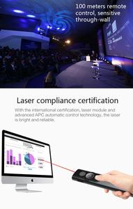 VSON factory good price 2019 best selling 2.4G slim <strong>usb</strong> wireless presenter <strong>laser</strong> <strong>pointer</strong> <strong>power</strong> point - Product Image 3