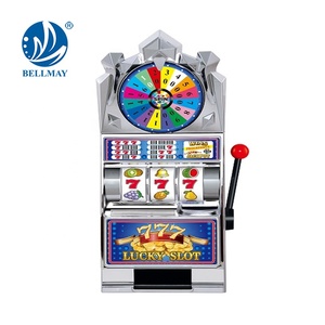 ตู้เกมสล็อตของเล่นเบเมย์ พร้อมลูกกลิ้งหมุน 3 วง และระบบจ่ายเหรียญ - Product Image 2