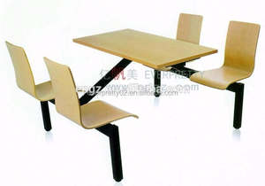 Ensemble de table et de chaises de restaurant scolaire pour les élèves, les enseignants et le personnel - Product Image 3