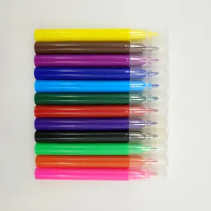 ปากกามาร์กเกอร์สำหรับเด็กชุดปากกาพู่กันสีน้ำปากกาขนาดเล็ก