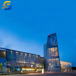 Multi Floor Steel Structure Residential Steel Structure Warehouse / Workshop Hotel Building