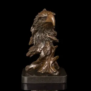 Outdoor Vogels Decoratie Levensgrote Eagle Hawk Hoofd Sculpturen