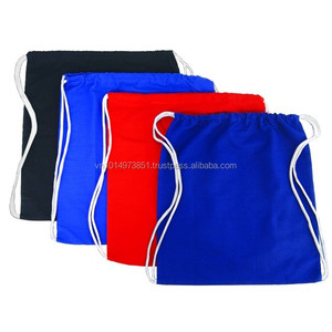 Sac fourre-tout en coton écologique taille personnalisée vert à la mode avec cordon de serrage impression de logo emballage cadeau de voyage de style uni - Product Image 4