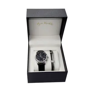New Luxury Flip Watch&gift Storage Boxes And Noble Watch&Bracelet Packaging Case With Logo Custom Various Design