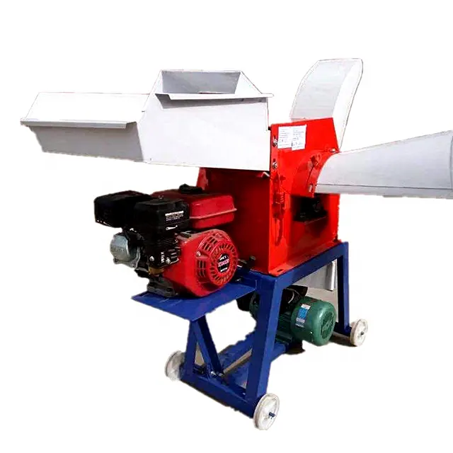 Cortador de paja crusher/forraje haycutter máquina