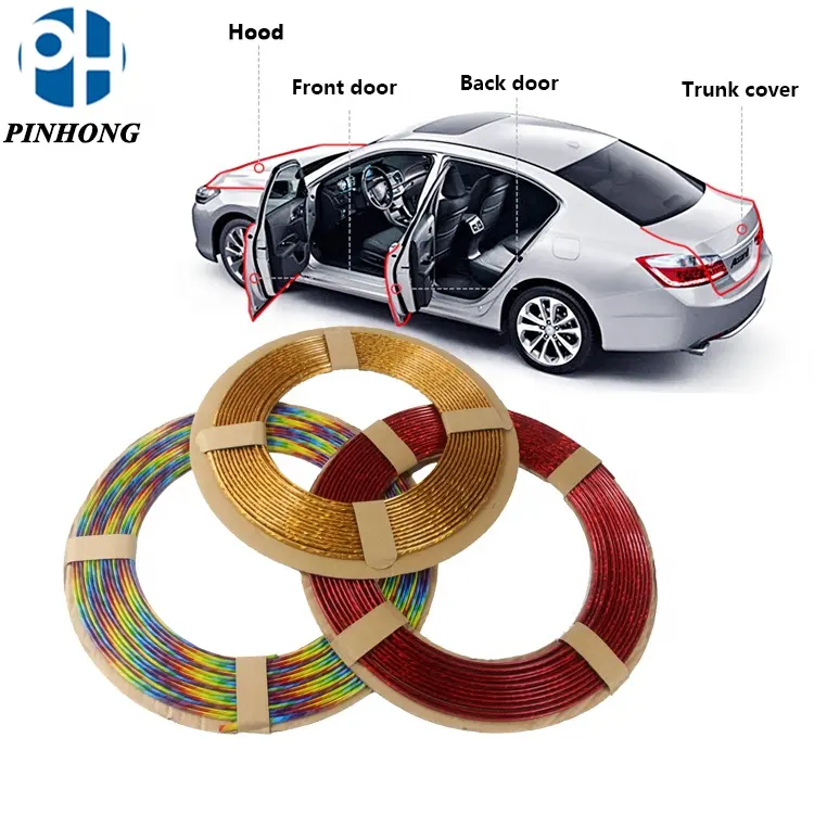 PingHongAuto аксессуары для интерьера и экстерьера, защита края двери автомобиля