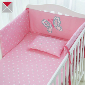 Stable qualité 100% coton literie de bébé mini crèche pare-chocs respirant - Product Image 5