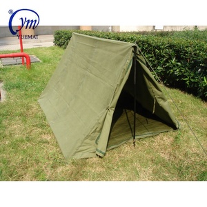Tenda Individuale <span class=keywords><strong>in</strong></span> Tela di Poliestere Verde per Campeggio Sicuro all'Aperto - Product Image 2