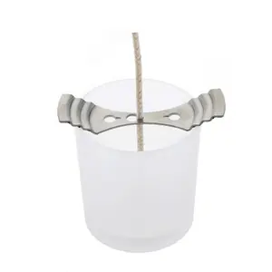 Wicks For Candles PJ05 DIY Candle Wick Holder Clips Metal Candle Wick Centering Device For Candle Making