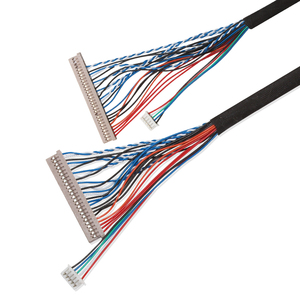Benutzerdefinierte DF13 zu JST Kabelbaum FI-RE51HL zu DuPont 2.0 44P LCD HOUSING Kabel LVDS Kabel - Product Image 1