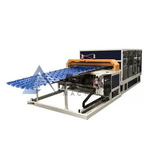 Extrusora de láminas de plástico corrugado, máquina para fabricar tejas de techo UPVC