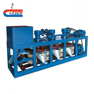 Zinn Erz Dry Magnetic Separator Drei-disc Elektromagnetische Separator