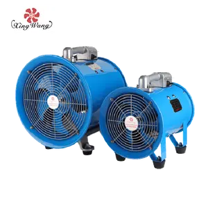 8"-12" high temperature portable air blower ventilator fan in Xingwang