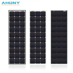 Tùy chỉnh thiết kế mỏng 100 Watt panel năng lượng mặt trời cho năng lượng mặt trời các nhà bán lẻ với chất lượng cao Monocrystalline sunpower năng lượng mặt trời di động