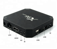 X96MINI X96 TV Box, 2GB/16GB Android 7.1 Smart TV Box Goshine Amlogic S905W Quad Core WIFI 4K2K 1080P Reproductor Multimedia Inteligente X96mi
