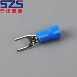 무료 샘플 제공, 100PCS SV2-6 절연 스페이드 터미널, 케이블 와이어 버트 커넥터, 전기 크림프 터미널 - Product Image 4