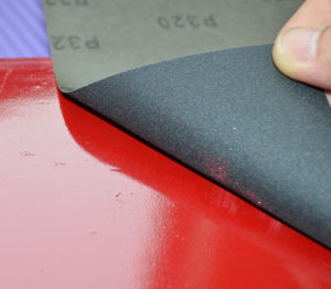 กระดาษทรายซิลิคอนคาร์ไบด์เคลือบปิดผิวแบบกันน้ำคุณภาพดี สีเทา สำหรับขัดไม้และรถยนต์ - Product Image 2