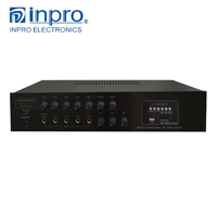 INPRO Profesyonel Stereo Güç Amplifikatörü 80W/120W 2.0 Kanal Ton Kontrolü ile Model YT-80