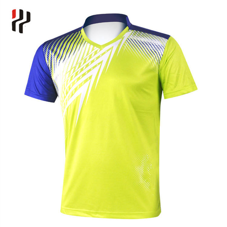 Custom Design Full Sublimation Badminton Jersey Tenis Shirts