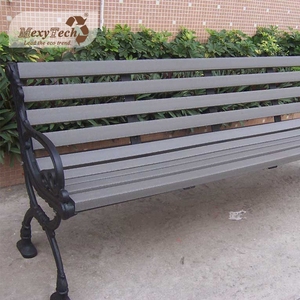 MexyTech anti-corrosión de ocio al aire libre esperando banco de pie de aluminio wpc en el Parque de <span class=keywords><strong>la</strong></span> <span class=keywords><strong>calle</strong></span> silla - Product Image 3