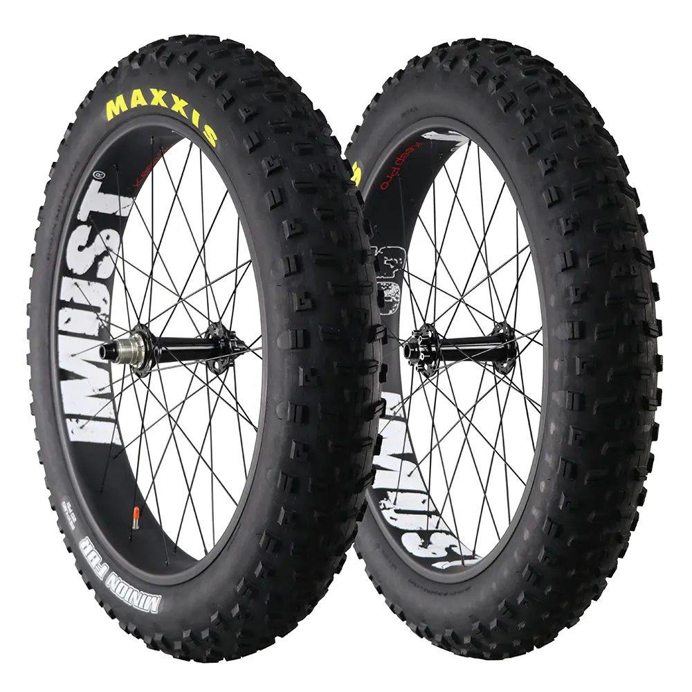 Papbike rodas de bicicleta 90mm de carbono, 26er, largura com pneu maxxis 26*4.8mm, 3 anos de garantia