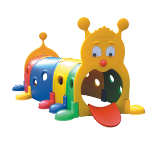 상업용 놀이터 매력적인 스타일의 다채로운 플라스틱 재미있는 장난감 어린이 놀이 터널 - Product Image 2