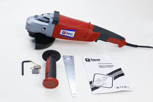 Alat listrik kualitas tinggi industri menggunakan Gerinda sudut listrik profesional 1800W <span class=keywords><strong>180mm</strong></span> kotak warna merah tujuan umum penggilingan - Product Image 3