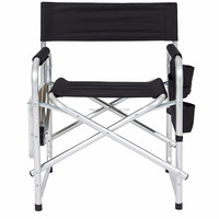 Chaise de réalisateur pliante en aluminium à dossier haut chaise de camping portable légère facile à transporter et à ranger chaise plage