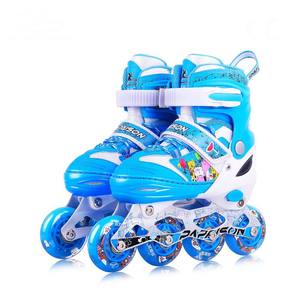 <span class=keywords><strong>Pattini</strong></span> in <span class=keywords><strong>linea</strong></span> con ruote luminose staccabili di nuova concezione per bambini, adulti e adolescenti - Product Image 3