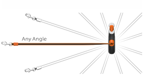 XCHO, venta al por mayor, 3m, 5m, 8m, correa retráctil automática para perros, remolcador 360, correa para perros de alta resistencia sin enredos, correa retráctil para perros - Product Image 4