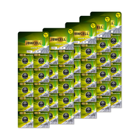 Batería de botón de zinc manganeso, 1,5 v, lr44, AG13, A76