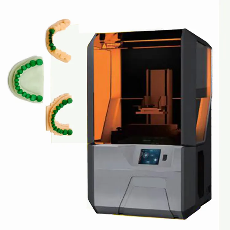 Tanden medische Laboratorium DLP 3D printer, hoge resolutie digitale 3d printing machine voor tandheelkundige en sieraden model maken