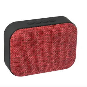 Di alta qualità miniso rohs subwoofer car audio tessuto altoparlante senza fili per la promozione