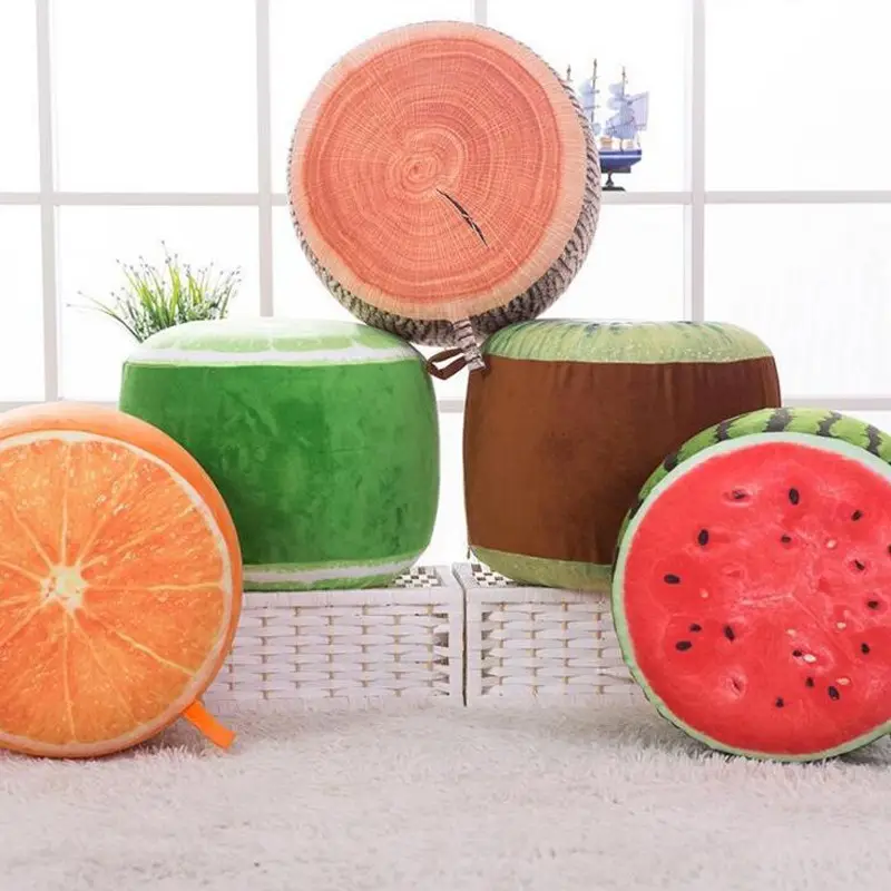 High Quality New Fruit Design Inflatable Foot Stool Chair